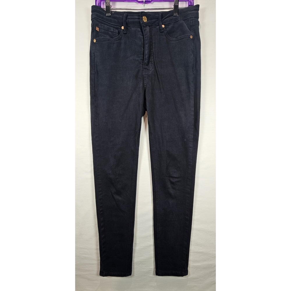 Judy Blue Jeans Womens 9/29 Navy High Waist Skinny Stretch JB88791C Garment Dyed